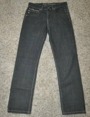 Jeans Epic Threads Azul Oscuro Pierna Recta Bolsillos con Cremallera Denim Niños-talla 12 Foto 1 de 4