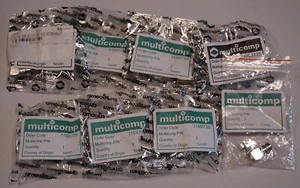 Konvolut Multicomp BNC HF Steckverbinder Platinenstecker - Bild 1 von 4