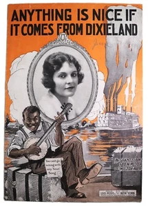 1919 Anything is Nice if it Comes from Dixieland - Jazz Sheet Music - Picture 1 of 4