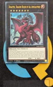ALIN-EN049 Disaster, Dragon Ruler of All Apocalypses Ultra Rare YuGiOh - Picture 1 of 3
