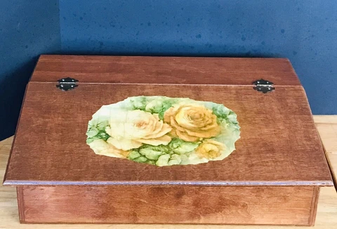 Lap Desk Writing Art Desk Good Vintage Condition Cover