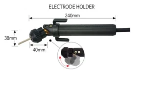 Pivoting Head Arc Welding Stick Electrode Holder One of a KIND~ Korea Patented - Picture 1 of 9