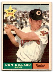 1961 Topps Don Dillard Cleveland Indians #172