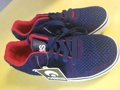 Zapatillas de malla Osiris Coleman para niño azul/rojo talla 3  Foto 1 de 4