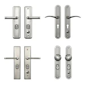 HOOPLY Handles | Stainless Steel | UPVC Style | Multi Lock Steel Security Door - Picture 1 of 17