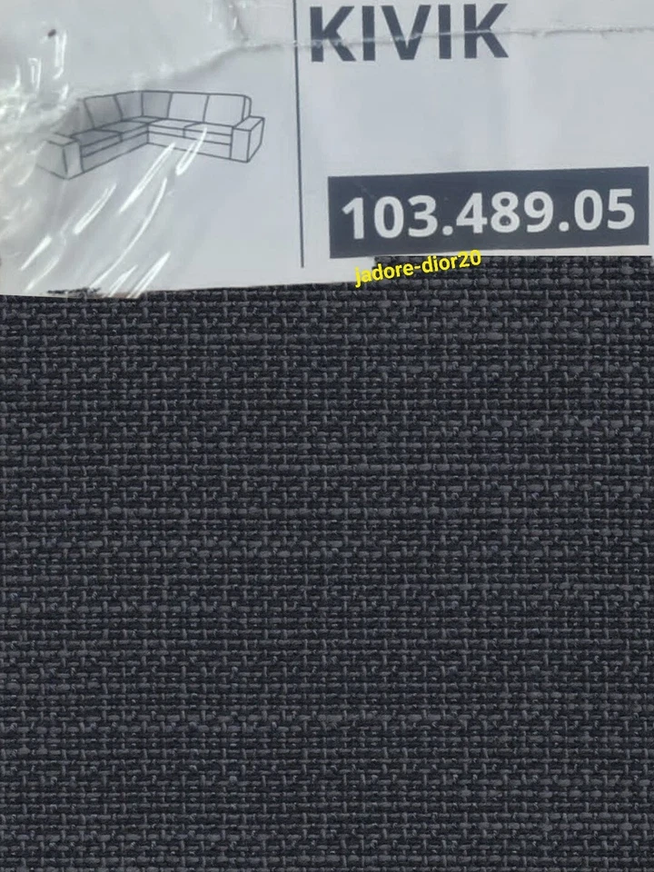 ✅️IKEA Kivik Bezug Sofa Hillared anthrazit Couch Husse  Ecksofa Ecke 103.489.05 - Bild 1 von 1