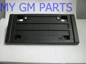 SILVERADO SIERRA TAHOE YUKON FRONT LICENSE PLATE HOLDER 1988-1998 NEW  15990674 - Picture 1 of 3