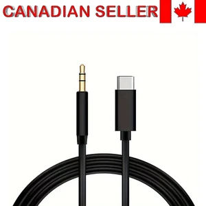 Type-C USB-C to 3.5mm Male Audio Jack AUX Cable Adapter for Car Stereo Adapter ~ - Photo 1 sur 6