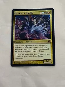 MTG FOIL Prince of Thralls Shards of Alara Magic the Gathering - Picture 1 of 2