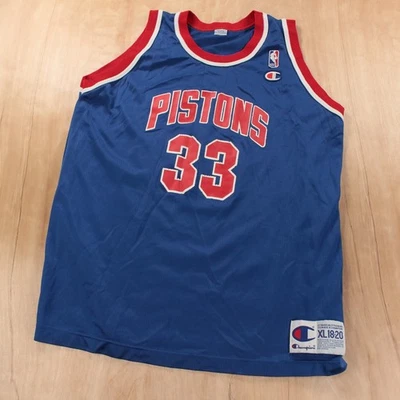 Camiseta Campeón Años 90 De Colección XL 18-20 Grant Hill Detroit Pistons 33  Foto 1 de 4