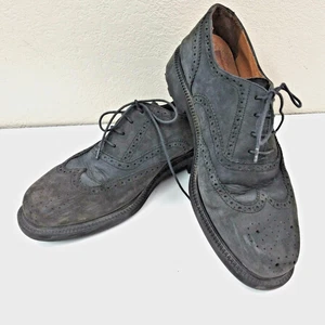 Banana Republic Herrenschuhe Grau Wildleder Wetterfest Oxford 12 D - Bild 1 von 5