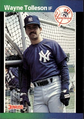 1989 Donruss #659 Wayne Tolleson [GOATCARDS] - Image 1 of 2