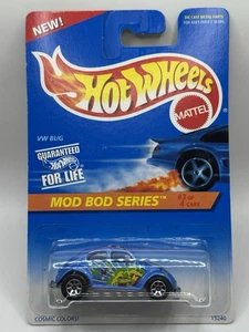 Hot Wheels Mod Bod Series Volkswagen Bug Cosmic Colors - 1:64 Diecast Car - Picture 1 of 5