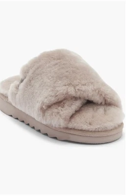 Mula de piel de oveja genuina EZ Feet (talla 10) Foto 1 de 4