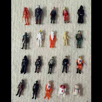 20pcs Rare Star Wars Micro Galaxy Squadron Droids Pilot Clone Trooper Figure Toy — 第 1/2 张图片