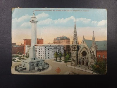 Estampillas de Estados Unidos Baltimore MD a Toledo OH postal estación de Pensilvania Foto 1 de 3