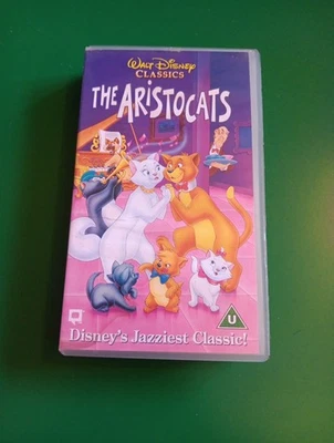 The Aristocats VHS Walt Disney Classics Video TESTED - Image 1 of 3