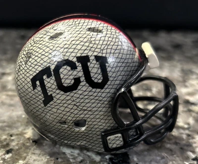 TCU Horned Frogs Custom Mini Helmet 2” Riddell Pocket Pro Revolution Rare #1 - Image 1 of 4