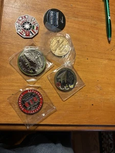 Skunk Works Medallions Lot Of 6 Lockheed Martin Medals - Picture 1 of 9