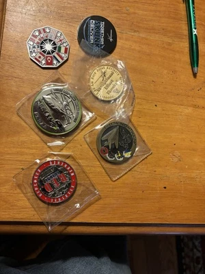 Skunk Works Medallions Lot Of 6 Lockheed Martin Medals - Image 1 of 4