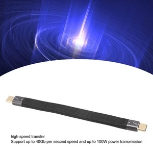 8K 60HZ Typ C Przedłużacz Wtyczka na wtyk Adapter Kabel do transmisji danych 13cm FY - Zdjęcie 1 z 22