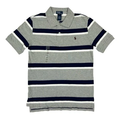 Polo Ralph Lauren Niño Polo a Rayas - Gris/Azul Marino/Blanco (Vino) - L (14/16) Foto 1 de 4