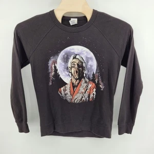 Ric Flair Howling at the Moon Sweatshirt Mens Medium Delta Fleece Crewneck WOO!! - Picture 1 of 7