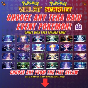 ⭐️ SCEGLI QUALSIASI POKEMON PIÙ POTENTE SENZA RIVALI ⭐️ - POKEMON SCARLATTO E VIOLA - Foto 1 di 46