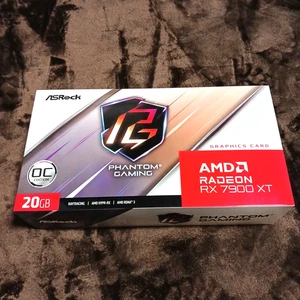 ASRock AMD Radeon RX 7900 XT Phantom Gaming White 20GB OC Graphics Card  JP Whit - Afbeelding 1 van 3