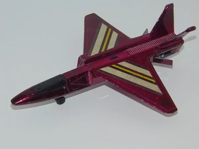 Mattel Hot Birds Sky Scraper Magenta 1970 Mattel Airplane Hot Wheels Redline Era Foto 1 de 4