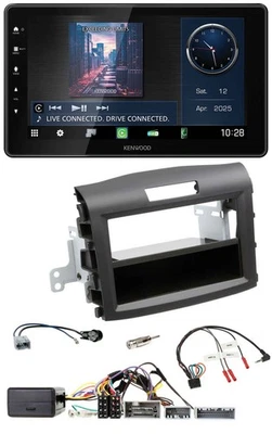 Kenwood Lenkrad Bluetooth USB DAB Autoradio für Honda CR-V ab 2013 schwarz - Bild 1 von 4