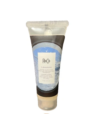 R+Co Submarine Water Activated Enzyme Exfoliating Shampoo ~ Mini 0.5oz SEALED - Image 1 of 4