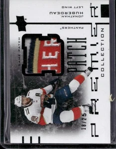 Maglia Upper Deck Premier 2021-22 #AJ-JH Jonathan Huberdeau nera #/25 - Foto 1 di 2