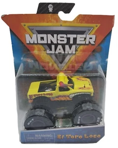 Spin Master EL TORO LOCO LEGACY Giallo Monster Jam 1/64 RARO colore da mensola  - Foto 1 di 4