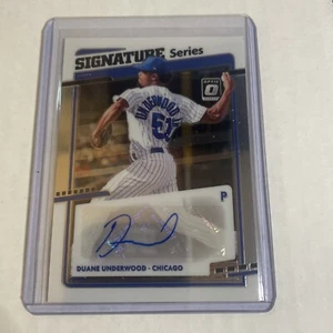2020 Panini Donruss Optic Signature Series Duane Underwood #SS-DU Auto - Picture 1 of 1