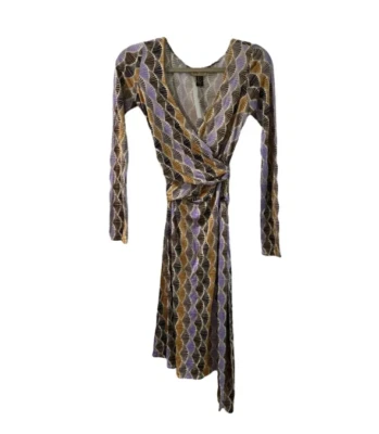 ISSA London 100% Silk Wrap Dress Size US 4 - Image 1 of 4