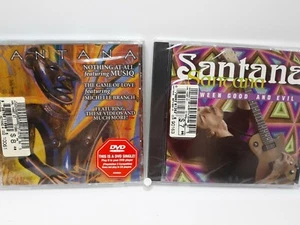 Between Good And Evil Sep 1996 CD by Santana! Plus bonus DVD single - Picture 1 of 2