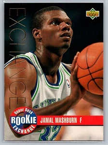 1993-94 Upper Deck Rookie Exchange #RE4 Jamal Mashburn RC Dallas Mavericks - Picture 1 of 2