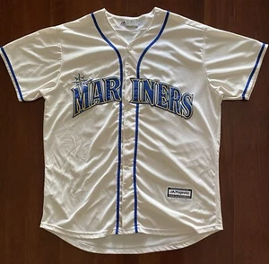 Ken Griffey Jr Seattle Mariners Majestic Jersey Men’s Large, Used - Picture 1 of 9