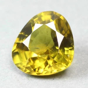 0.78 CT Amazing ! Rare Stone Unheated 100% Natural Yellow Mali Garnet - Picture 1 of 8