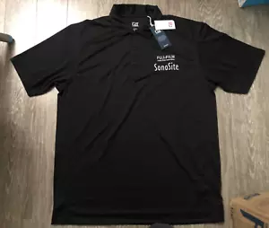 FUJIFILM Sonolite Polo Shirt L New with Tag Cutter & Buck - Picture 1 of 10