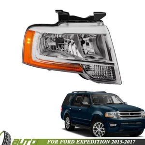 Front Right Passenger Chrome Headlight Headlamp For Ford Expedition 2015-2017 - Picture 1 of 11