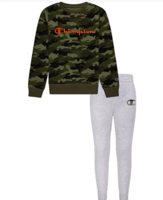 New Boy’s Camo Champion 2 pc Sweatsuit size 18 months - Image 1 of 4