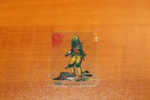 CROMO CROPAN PLASTICO "SOLDADO GALAXIA 33" ORIGINAL AÑOS 70 - Imagen 1 de 1