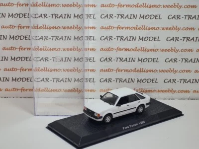 Ford Escort 1980 + teca rigida - Modelli elaborati 1:43 1/43 - Immagine 1 di 4