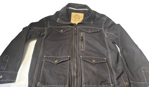 sts ranchwear the sundance chore jacket mens M black western cowboy rodeo - Picture 1 of 10