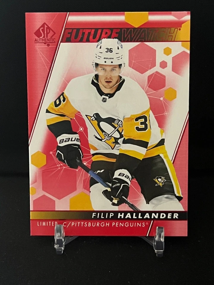 2022-23 SP Authentic Future Watch Limited Red Filip Hallander #133 Rookie RC - Image 1 of 1