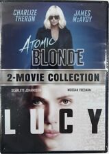 Atomic Blonde and Lucy, 2 Movie Collection,  DVD Charlize Theron, New, Sealed