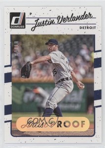 2017 Panini Donruss Artist Proof /10 Justin Verlander #95