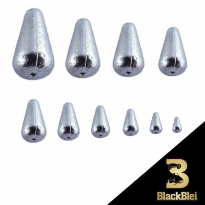 BLACKBLEI Tropfenblei, Durchlaufblei, Grundblei, Birnenblei, Bleioliven, (Art.3002)